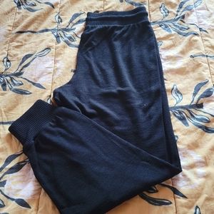 GAP high rise joggers. black. medium.